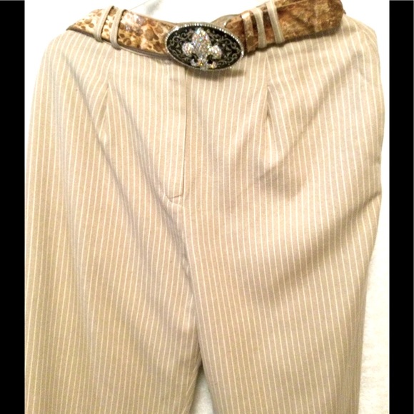 VTG 100% PURE SILK TROUSER PANT - Picture 2 of 6